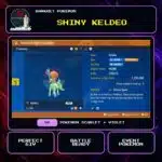 Shiny Keldeo for Pokemon Scarlet and Violet.