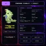 Tyranitar The Unrivaled details for Pokemon Scarlet and Violet.