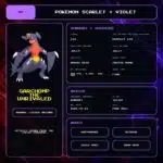 Garchomp The Unrivaled details for Pokemon Scarlet and Violet.