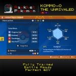 SV Kommo-o the Unrivaled - Stats