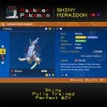 SV Shiny Miraidon - Summary