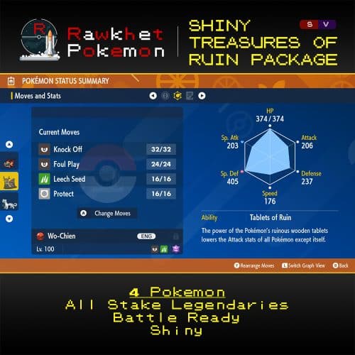 SV Shiny Treasures of Ruin Package - Wo-Chien Stats