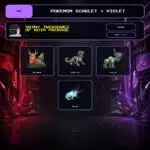 Shiny Treasures of Ruin Package, Shiny box view for Pokemon Scarlet and Violet.