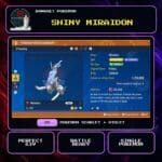 Shiny Miraidon for Pokemon Scarlet and Violet.