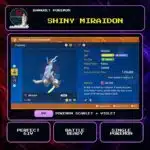 Shiny Miraidon for Pokemon Scarlet and Violet.
