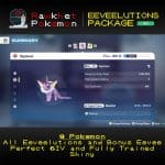 Pokemon Legends Z-A: Eeveelutions Package - Vaporeon Details