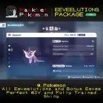 Pokemon Legends Z-A: Eeveelutions Package - Vaporeon Details