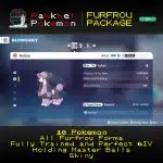 Pokemon Legends Z-A: Furfrou Forms Package - Matron