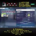 Pokemon Legends Z-A: Lumiose Evolved Starters Package - Meganium