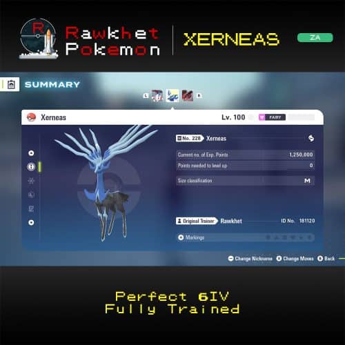 Pokemon Legends Z-A: Xerneas - Summary