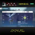 Pokemon Legends Z-A: Xerneas - Stats