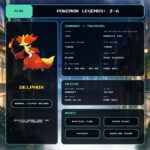 Delphox details for Pokemon Legends: Z-A.