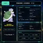 Shiny Blastoise details for Pokemon Legends: Z-A.