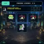 Kanto Evolved Starters Package, Shiny, Alpha box view for Pokemon Legends: Z-A.