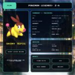 Shiny Tepig details for Pokemon Legends: Z-A.