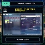 Kanto Starters Package in-game view for Pokemon Legends: Z-A.