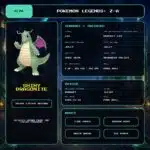 Shiny Dragonite details for Pokemon Legends: Z-A.