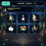 Mighty Dragons Package, Shiny, Alpha box view for Pokemon Legends: Z-A.