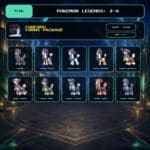Furfrou Forms Package, Shiny, Alpha box view for Pokemon Legends: Z-A.
