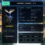 Xerneas details for Pokemon Legends: Z-A.