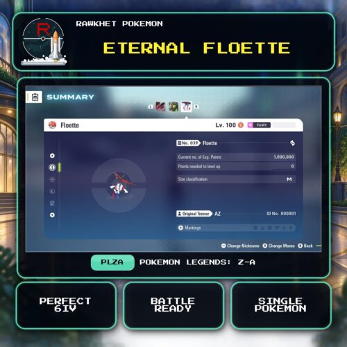 Eternal Floette for Pokemon Legends: Z-A.