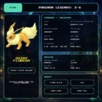 Shiny Flareon details for Pokemon Legends: Z-A.