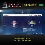 Pokemon Legends Z-A: Diancie - Stats