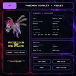 Hydreigon The Unrivaled details for Pokemon Scarlet and Violet.