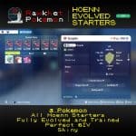 Pokemon Legends: Z-A: Evolved Hoenn Starters Package - Sceptile