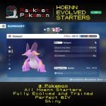 Pokemon Legends: Z-A: Evolved Hoenn Starters Package - Swampert Summary