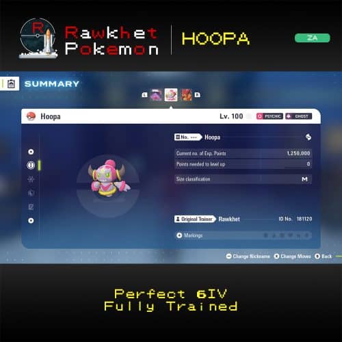 Pokemon Legends: Z-A: Hoopa - Summary
