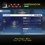 Pokemon Legends: Z-A: Marshadow - Summary