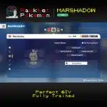 Pokemon Legends: Z-A: Marshadow - Moves