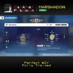 Pokemon Legends: Z-A: Marshadow - Stats
