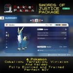 Pokemon Legends: Z-A: Swords of Justice - Cobalion