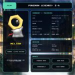 Meltan details for Pokemon Legends: Z-A.