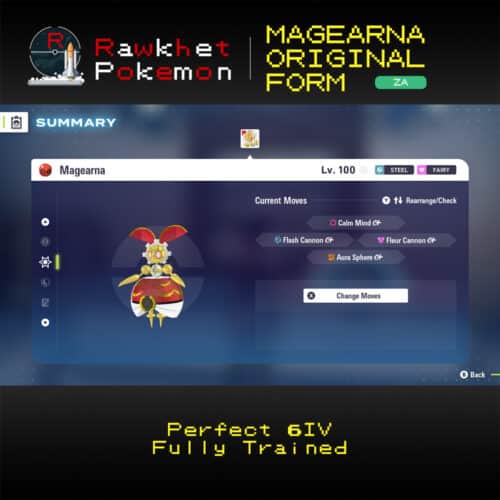 Pokemon Legends: Z-A: Magearna-Original - Moves