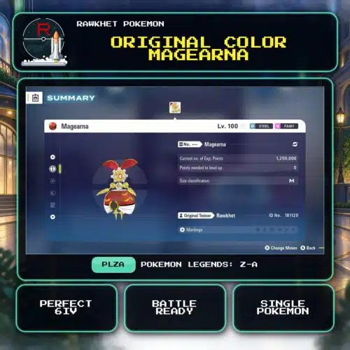 Magearna-Original for Pokemon Legends: Z-A.