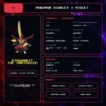 Kingambit the Unrivaled details for Pokemon Scarlet and Violet.